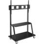 Tripp Lite DMCS60105XXDD Heavy-Duty Rolling TV Cart - Up to 105 Screen Support - 150 kg Load Capacity - 2 x Shelfves - 7260 mm x DMCS60105XXDD