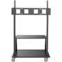Tripp Lite DMCS60105XXDD Heavy-Duty Rolling TV Cart - Up to 105 Screen Support - 150 kg Load Capacity - 2 x Shelfves - 7260 mm x DMCS60105XXDD