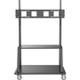 Tripp Lite DMCS60105XXDD Heavy-Duty Rolling TV Cart - Up to 105 Screen Support - 150 kg Load Capacity - 2 x Shelfves - 7260 mm x DMCS60105XXDD