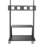 Tripp Lite DMCS60105XXDD Heavy-Duty Rolling TV Cart - Up to 105 Screen Support - 150 kg Load Capacity - 2 x Shelfves - 7260 mm x DMCS60105XXDD