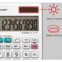 Sharp Calculators EL-377WB 10-Digit Professional Handheld Calculator - Sign Change, Auto Power Off - 10 Digits - LCD - 0.3" x 2.8" x - (EL377WB)