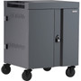 Bretford CUBE Cart - 2 Shelf - 4 Casters - 5 127 mm Caster Size - Steel - 30 Width x 265 Depth x 375 Height - Pacific Blue - TVC36PAC-PA