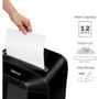 Fellowes LX85 Cross-cut Shredder - Non-continuous Shredder - Cross Cut - 12 Per Pass - for shredding Staples Paper Paper Clip Card 4400401