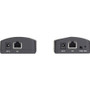 Black Box USB 2.0 Extender - CAT5, 1-Port - 1 x Network (RJ-45) - 1 x USB - 328 ft (99974.40 mm) Extended Range - ABS - Black (IC280A-R2)