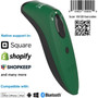 Socket Mobile SocketScanreg S740 Universal Barcode Scanner Green - Wireless Connectivity - 1D 2D - Imager - Bluetooth - Green CX3417-1836