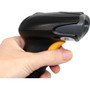 Star Micronics Handheld Wired Barcode Scanner - Cable Connectivity - 1D, 2D - Imager - USB - Black - Stand Included - IP42, IP52 (37950450)