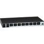 Black Box 8-Outlets PDU - C20 Inlet - 8 x IEC 60320 C13 - 230 V AC - Network (RJ-45) - 1U - Horizontal - Rack-mountable (PS582A-R2)