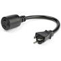 StarTechcom 3ft  09m Power Adapter Cord - Heavy Duty NEMA-L5-20R to NEMA-5-20P - External Power Cable - 12 AWG Power Cord - For - V PAC520PLR3