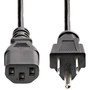 StarTechcom 6 ft Standard Computer Power Cord - NEMA5-15P to C13 - Power cable - 10 Pack - 5-15 to C13 Power Cord - 6 ft Computer - - PXT10110PK