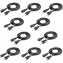 StarTechcom 6 ft Standard Computer Power Cord - NEMA5-15P to C13 - Power cable - 10 Pack - 5-15 to C13 Power Cord - 6 ft Computer - - PXT10110PK