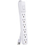 CyberPower MP1044NN Power Strip - NEMA 5-15P - 6 x NEMA 5-15R - 2 ft Cord - 125 V AC Voltage - White (Fleet Network)