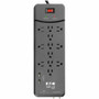 Tripp Lite Surge Protector Power Strip 12 Outlets 2 USB Charging Ports TelModemCoax - 12 x NEMA 5-15R 2 x USB - 1800 VA - 4320 J - TLP128TTUSBB