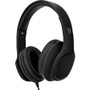 V7 Over-Ear Headphones with Microphone - Black - Stereo - Mini-phone (3.5mm) - Wired - 32 Ohm - 20 Hz - 20 kHz - Over-the-head, - - ft (HA701-3NP)