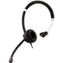 V7 Deluxe Mono Headset - Mono - Mini-phone (3.5mm) - Wired - 31.50 Hz - 20 kHz - Over-the-head - Monaural - Supra-aural - 5.9 ft Cable (Fleet Network)