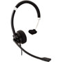 V7 Deluxe Mono Headset - Mono - Mini-phone (3.5mm) - Wired - 31.50 Hz - 20 kHz - Over-the-head - Monaural - Supra-aural - 5.9 ft Cable (HA401)