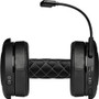 Corsair HS70 PRO Wireless Gaming Headset - Carbon - Stereo - Wireless - 40 ft - 32 Ohm - 20 Hz - 20 kHz - Over-the-head - Binaural - - (CA-9011211-NA)