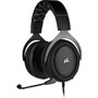 Corsair HS60 Pro Surround Gaming Headset - Carbon - Stereo - Mini-phone (3.5mm) - Wired - 32 Ohm - 20 Hz - 20 kHz - Over-the-head - - (Fleet Network)