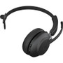 Jabra Evolve2 65 Headset - Mono - USB Type A - Wireless - Bluetooth - Over-the-head - Monaural - Supra-aural - Black (26599-889-999)