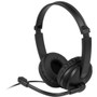 Aluratek AWHU02FB Headset - Stereo - USB - Wired - Over-the-head - Binaural - Ear-cup - 6.9 ft Cable - Noise Cancelling Microphone (Fleet Network)