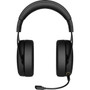 Corsair HS70 Wired Gaming Headset with Bluetooth - Stereo - Mini-phone 35mm USB - WiredWireless - Bluetooth - 30 ft - 32 Kilo Ohm CA-9011227-NA