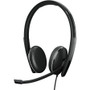 EPOS | SENNHEISER ADAPT 165 USB II Headset - Stereo - Mini-phone (3.5mm), USB - Wired - On-ear - Binaural - 7.6 ft Cable - Noise (Fleet Network)