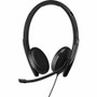 EPOS | SENNHEISER ADAPT 165 USB II Headset - Stereo - Mini-phone (3.5mm), USB - Wired - On-ear - Binaural - 7.6 ft Cable - Noise (Fleet Network)