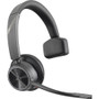 Poly Voyager 4310 UC Wireless Headset, USB-C - Mono - USB Type C - Wired/Wireless - Bluetooth - 164 ft - 20 Hz - 20 kHz - - Monaural - (Fleet Network)