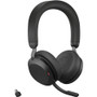 Jabra Evolve2 75 Headset - Stereo - Wireless - Bluetooth - 98.4 ft - 20 Hz - 20 kHz - On-ear - Binaural - Ear-cup - MEMS Technology - (Fleet Network)