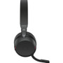 Jabra Evolve2 75 Headset - Stereo - Wireless - Bluetooth - 98.4 ft - 20 Hz - 20 kHz - On-ear - Binaural - Ear-cup - MEMS Technology - (Fleet Network)