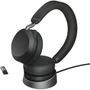 Jabra Evolve2 75 Headset - Stereo - Wireless - Bluetooth - 984 ft - 20 Hz - 20 kHz - On-ear - Binaural - Ear-cup - MEMS Technology - 27599-989-989