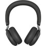 Jabra Evolve2 75 Headset - Stereo - Wireless - Bluetooth - 98.4 ft - 20 Hz - 20 kHz - On-ear - Binaural - Ear-cup - MEMS Technology - (Fleet Network)