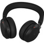 Jabra Evolve2 75 Headset - Stereo - Wireless - Bluetooth - 98.4 ft - 20 Hz - 20 kHz - On-ear - Binaural - Ear-cup - MEMS Technology - (27599-999-989)