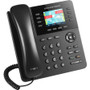 Grandstream GXP2135 IP Phone - Corded/Cordless - Corded - Bluetooth - Wall Mountable - Black - 8 x Total Line - VoIP - 2 x Network - (GXP2135)