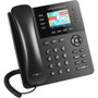 Grandstream GXP2135 IP Phone - CordedCordless - Corded - Bluetooth - Wall Mountable - Black - 8 x Total Line - VoIP - 2 x Network - GXP2135