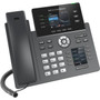 Grandstream IP Phone - Corded - CordedCordless - Wi-Fi Bluetooth - Desktop - 4 x Total Line - VoIP - IEEE 80211abgnac - 2 x - GRP2614