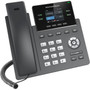 Grandstream GRP2612 IP Phone - Corded - Corded - Wall Mountable Desktop - VoIP - 2 x Network RJ-45 GRP2612