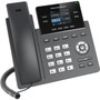 Grandstream GRP2612 IP Phone - Corded - Corded - Wall Mountable - 2 x Total Line - VoIP - 2 x Network RJ-45 - PoE Ports GRP2612P