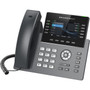 Grandstream GRP2615 IP Phone - Corded - CordedCordless - Wi-Fi Bluetooth - Desktop Wall Mountable - VoIP - IEEE 80211abgnac - GRP2615