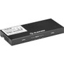 Black Box HDMI 2.0 4K60 Splitter - 1x4 - 4096 x 2160 - 1 x HDMI In - 4 x HDMI Out - Serial Port - Metal - TAA Compliant (Fleet Network)
