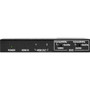 Black Box HDMI 2.0 4K60 Splitter - 1x2 - 4096 x 2160 - 1 x HDMI In - 2 x HDMI Out - Metal - TAA Compliant (VSP-HDMI2-1X2)