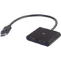 C2G DisplayPort to HDMI Monitor Splitter - 2 Port 4K HDMI MST Hub - 3840  2160 - DisplayPort - 2 x HDMI Out 54293