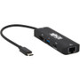 Tripp Lite U444-06N-H4GUC2 HDMI/RJ-45/USB/USB-C Audio/Video/Network/Data Transfer Adapter - 1 x Type C USB Male - 1 x Type A USB 3.1 1 (Fleet Network)