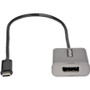 StarTech.com USB-C to DisplayPort Adapter - 1 x 24-pin Type C USB Male - 1 x 20-pin DisplayPort DisplayPort 1.4 Digital Audio/Video - (CDP2DPEC)