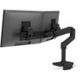 Ergotron Desk Mount for LCD Monitor - Matte Black - Yes - 2 Display(s) Supported - 27" Screen Support - 9.98 kg Load Capacity - 75 x x (Fleet Network)