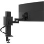 Ergotron TRACE Desk Mount for Monitor, LCD Display - Matte Black - 1 Display(s) Supported - 38" Screen Support - 9.80 kg Load Capacity (45-630-224)