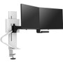 Ergotron TRACE Desk Mount for Monitor, LCD Display - White - 2 Display(s) Supported - 27" Screen Support - 9.80 kg Load Capacity - 75 (45-631-216)