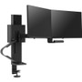 Ergotron TRACE Desk Mount for Monitor, LCD Display - Matte Black - 2 Display(s) Supported - 27" Screen Support - 9.80 kg Load Capacity (Fleet Network)