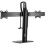 Tripp Lite Safe-IT DDVD1727AM Desk Mount for Monitor HDTV Flat Panel Display Curved Screen Display - Black - Adjustable Height - 1 DDVD1727AM