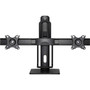 Tripp Lite Safe-IT DDVD1727AM Desk Mount for Monitor HDTV Flat Panel Display Curved Screen Display - Black - Adjustable Height - 1 DDVD1727AM