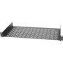 Middle Atlantic UTR1 Rack Utility - 1U Rack Height x 19" (482.60 mm) Rack Width - Black - Steel (Fleet Network)